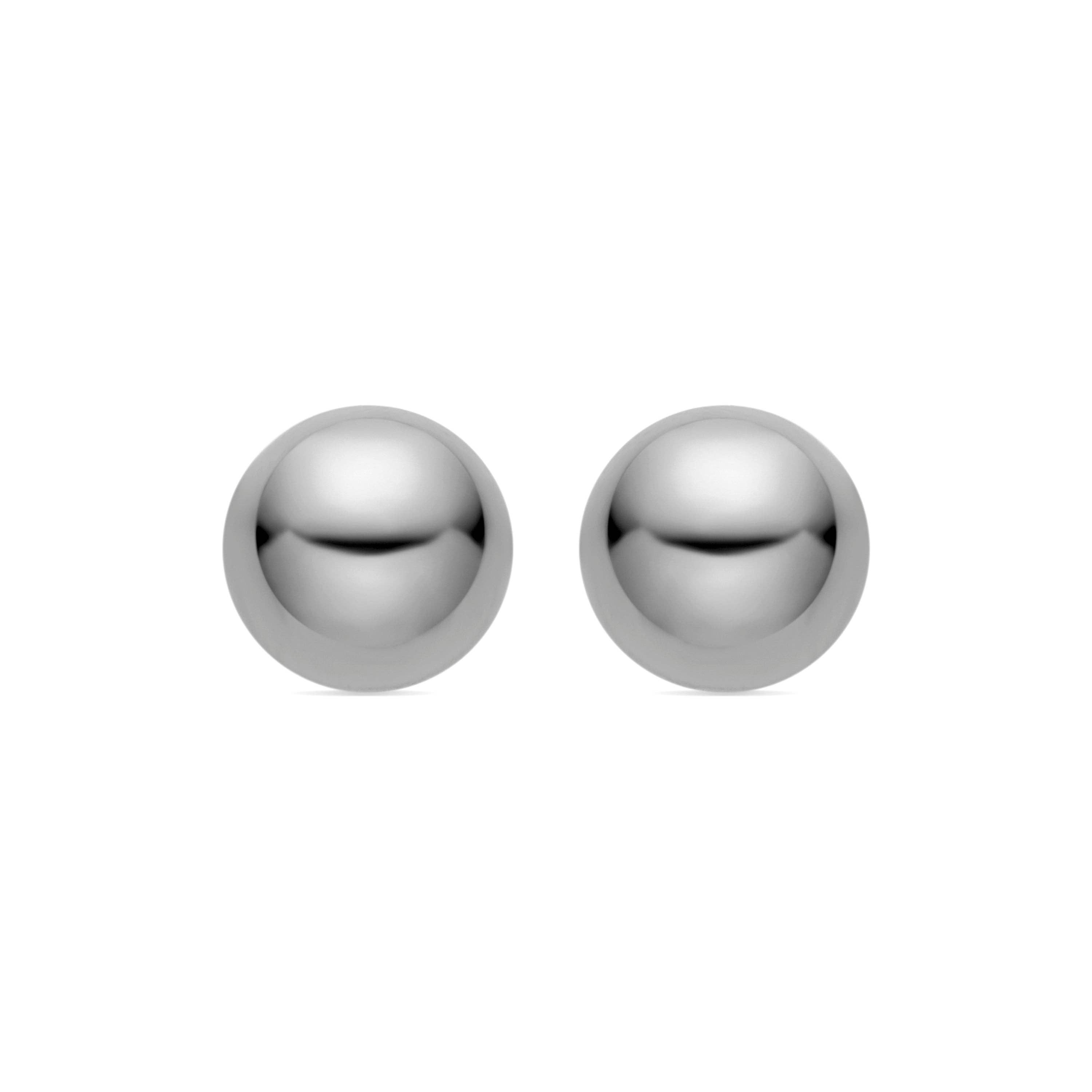 Luxenter - Vendita all'ingrosso Orecchini a bottone - Orecchini finitura argento - Gnis0