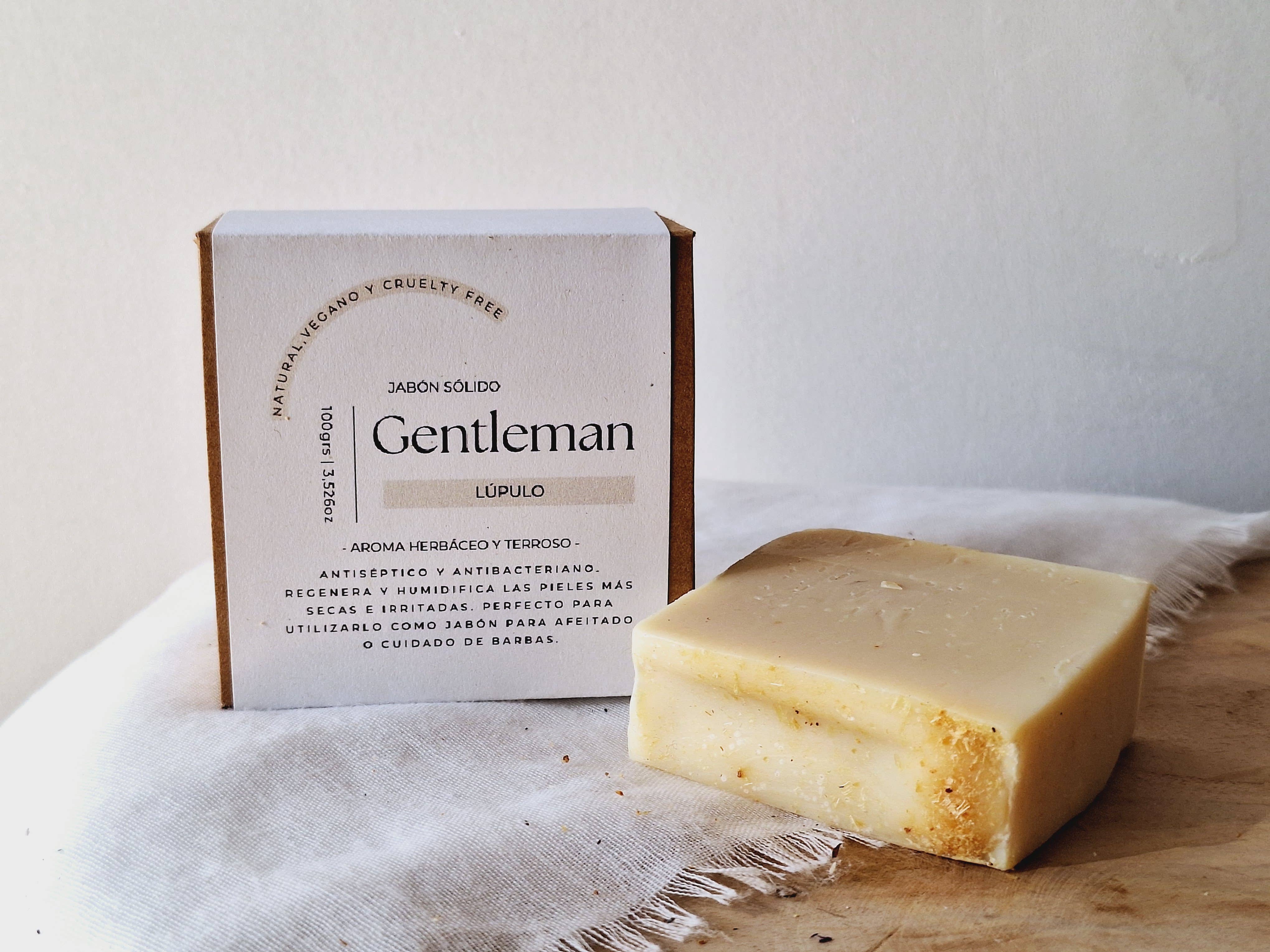 YourNiceThings - Wholesale Bar Soap - Men's - Gentleman Soap (hops) 100g1