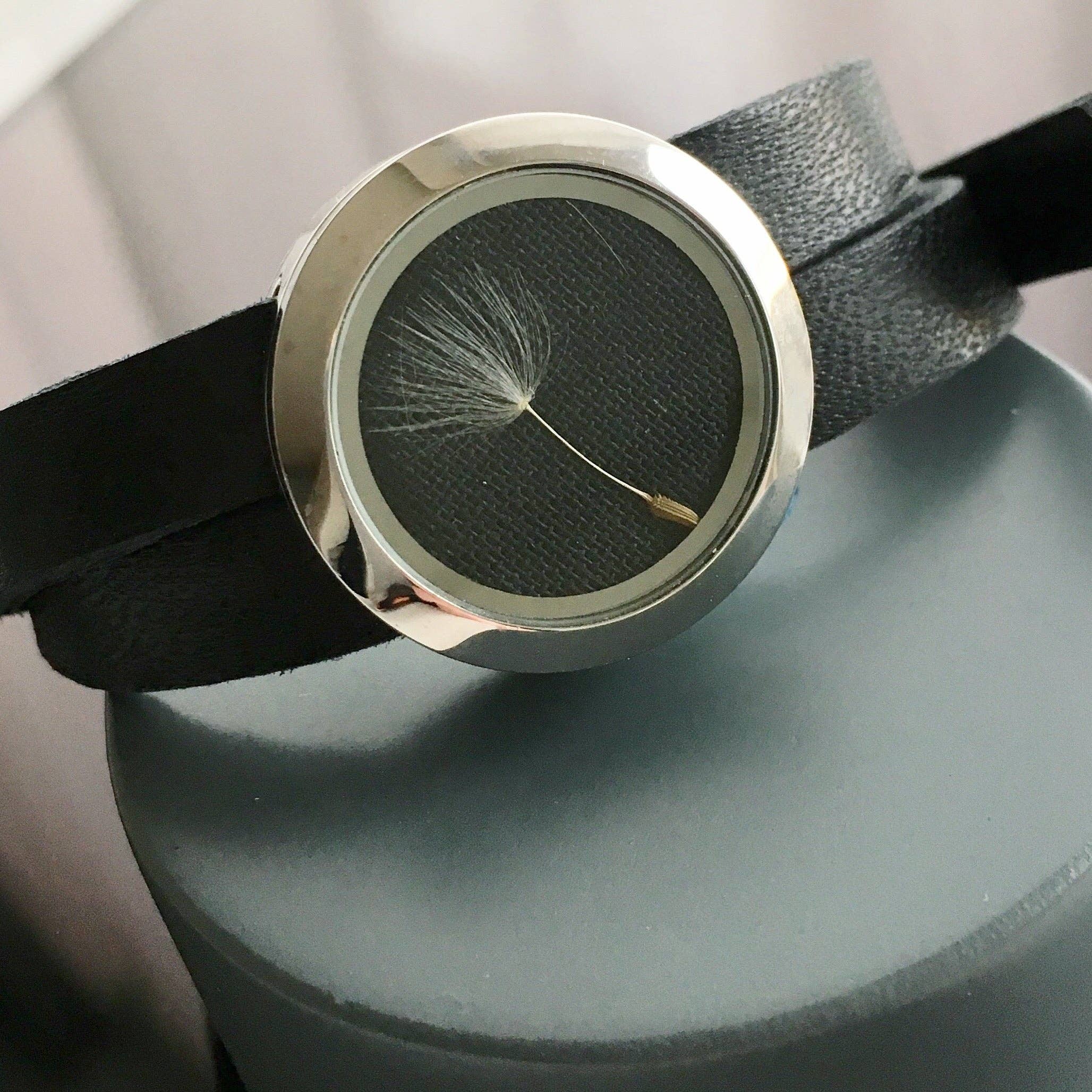 My Little Nature - Vendita all'ingrosso Braccialetto con ciondolo/pendente - Desideri nel Vento: Bracciale in Pelle con Semi di Dente di Leone11