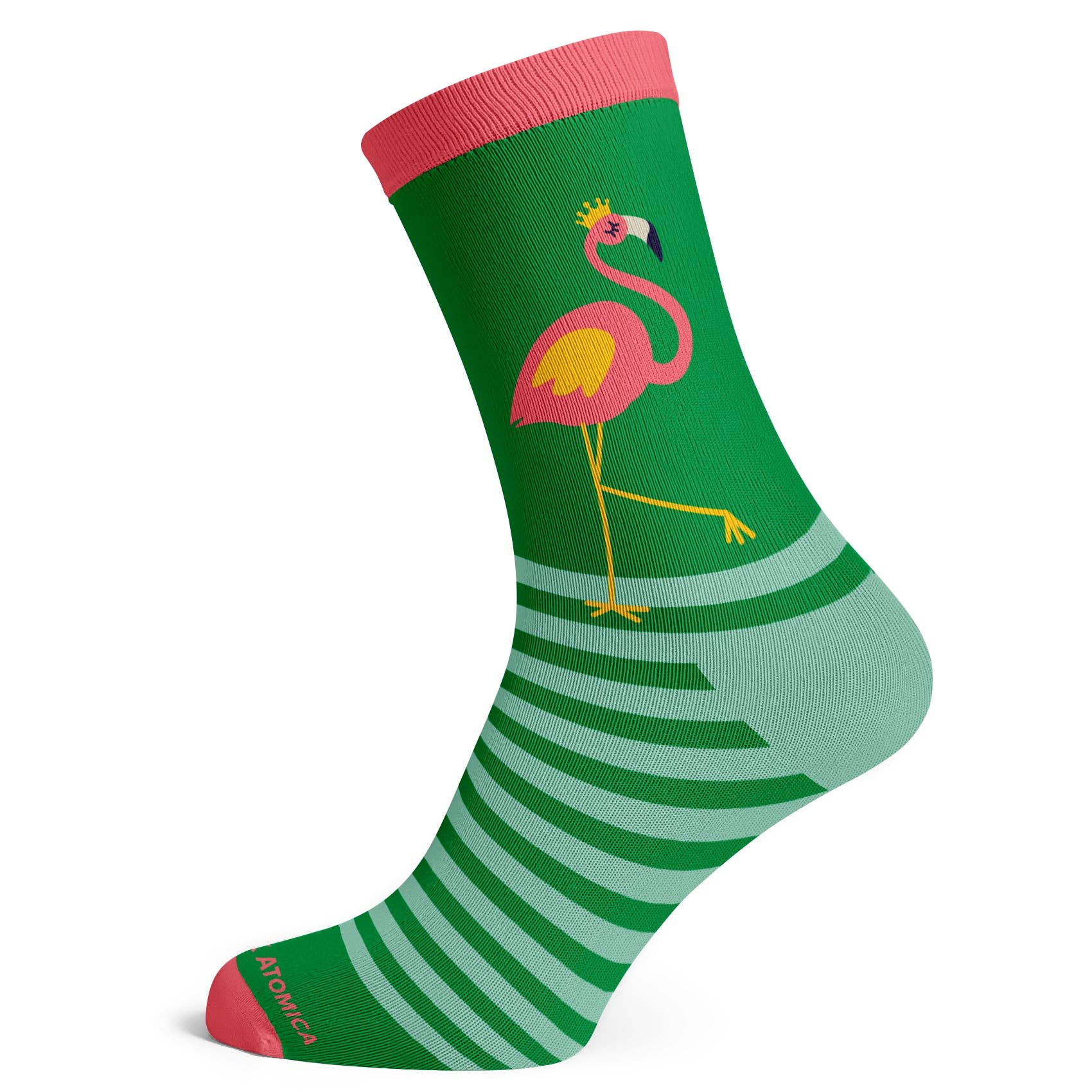 Socks To Be You - Wholesale Socks - Unisex - Flamingo Crown Socks0