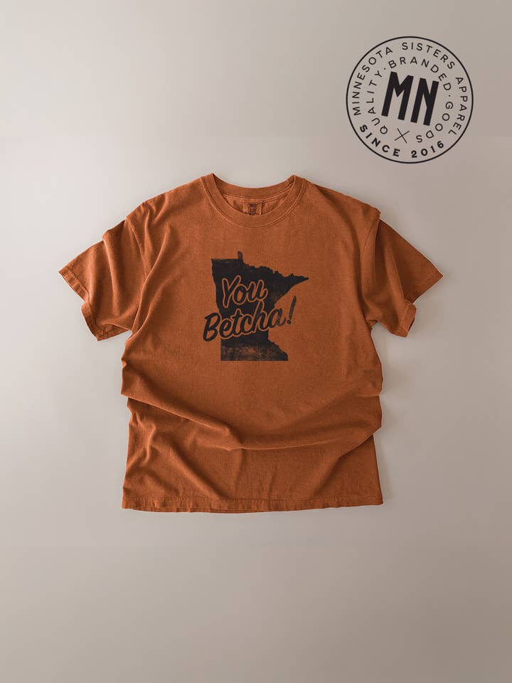 "Du Satsar" Minnesota T-shirt för wholesale av Minnesota Sisters