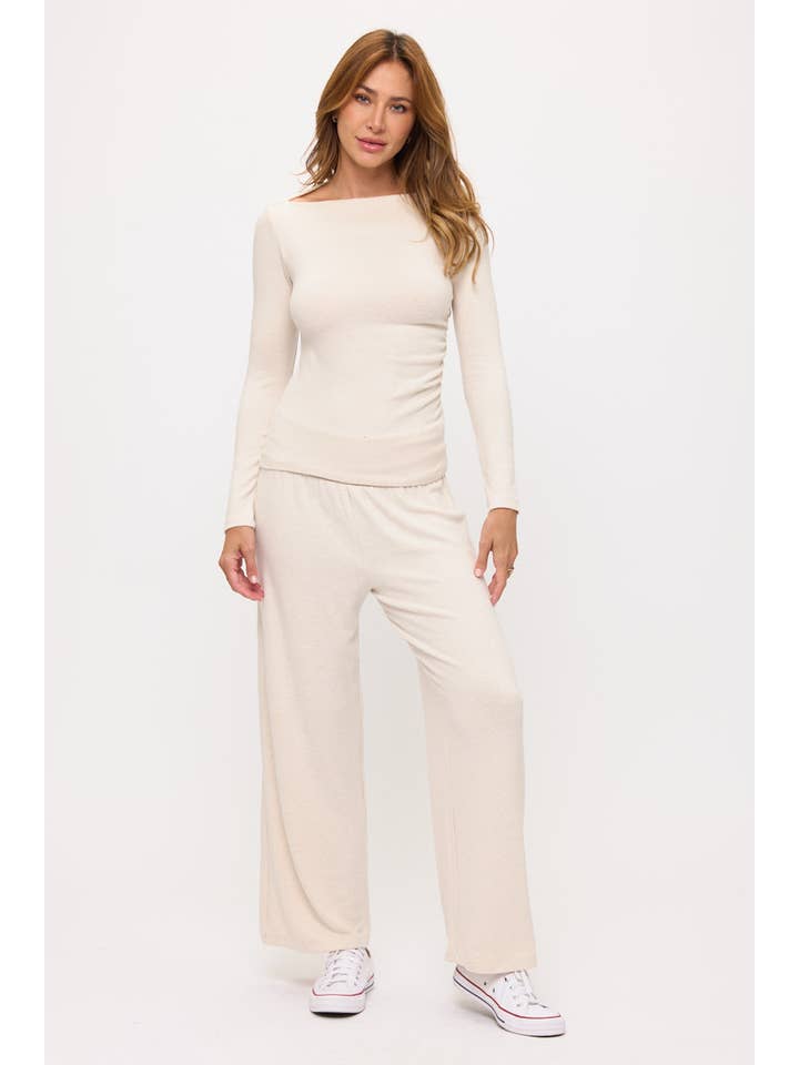 Renee C. - Wholesale Knit Sweater - Women's - Made In The USA Solid Long Sleeve Sweater 5