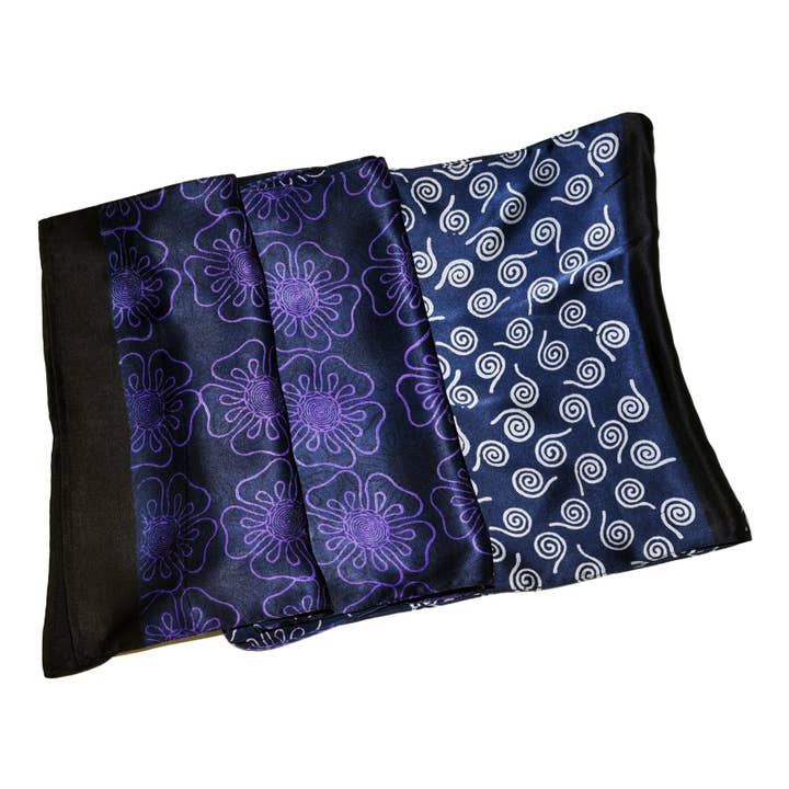 Charmeuse Solo - Preussisk Blå for engroshandel hos Harshita's Designs