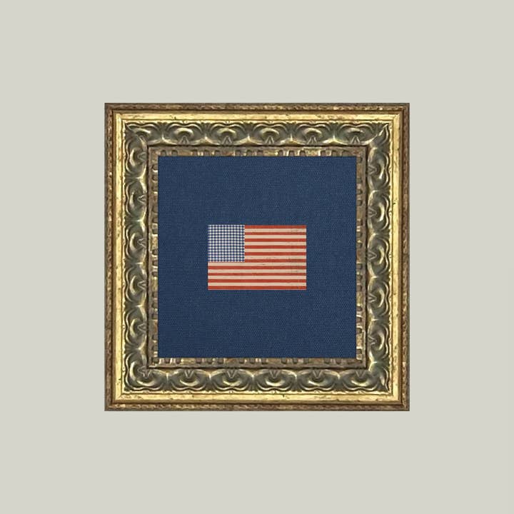Petal Lane Home - Wholesale Art Print - Gingham Flag