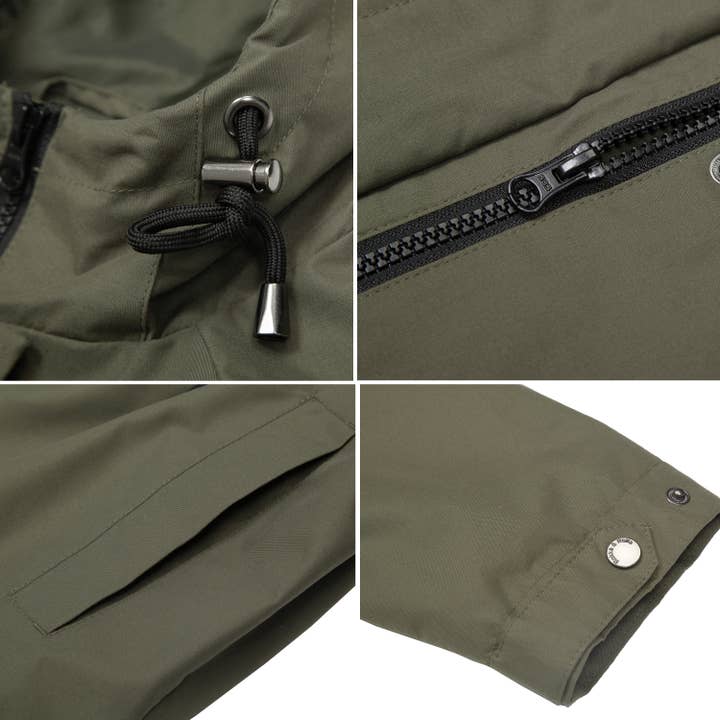 Rokka & Rolla - Wholesale Windbreaker - Women's - Women's Trench Coat Windbreaker Jacket8