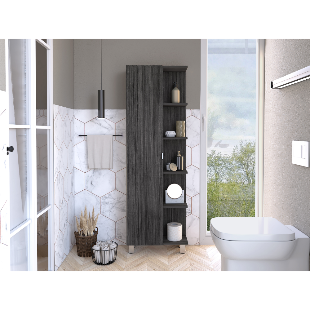 TUHOME FURNITURE – Engroshandel Skab – Fiore linjeskab med fem lave hylder9