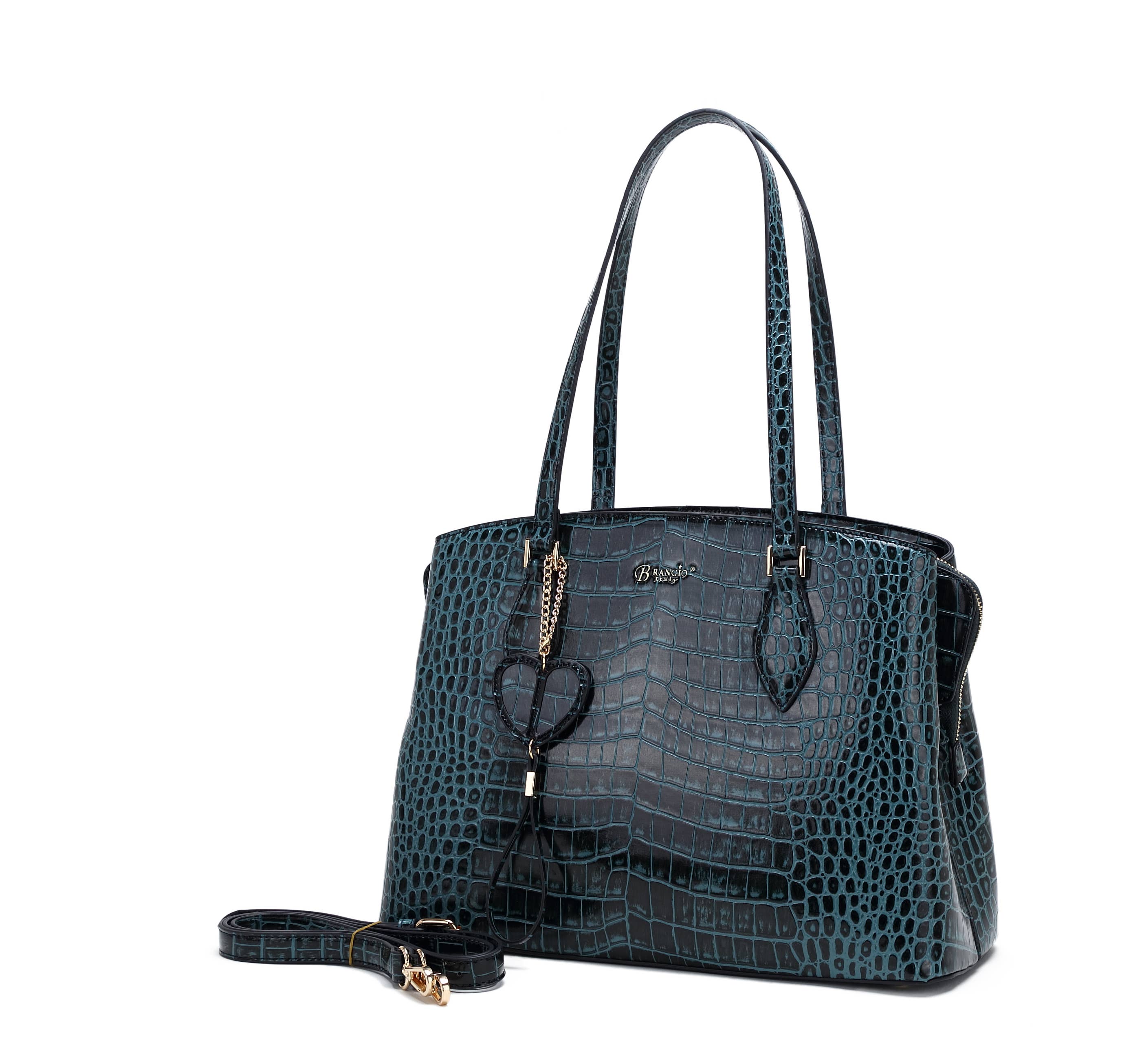 Brangio (Italy) Company Inc. - Wholesale Tote Bag - Women's - Brangio Italy Croc Gradient Tote Bag 2