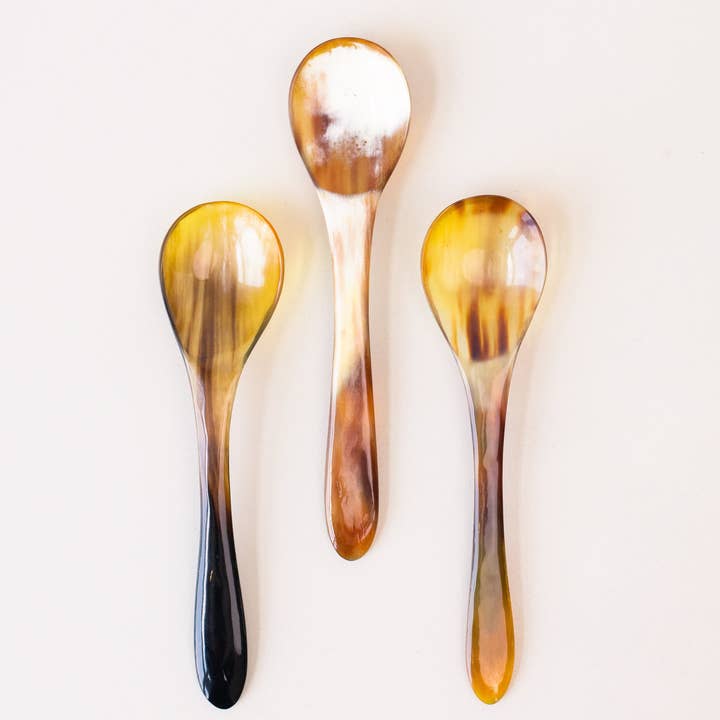 Amani ya Juu - Wholesale Kitchen Spoon - Cow Horn Spoon