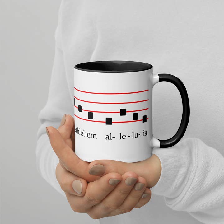 Mary Kunz Goldman - Wholesale Coffee Mug - Medieval Christmas Carol Latin Gregorian Chant Mug4