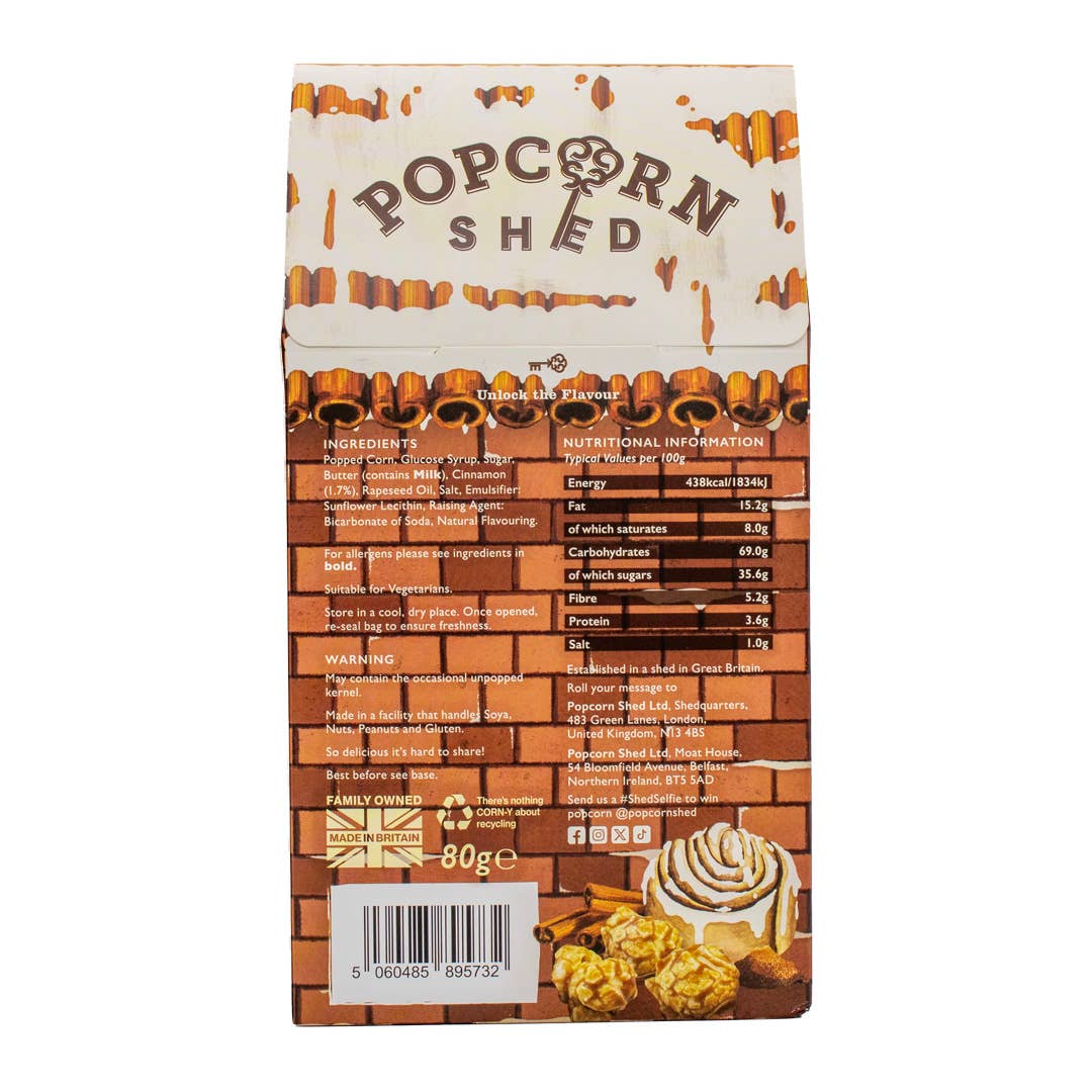 Popcorn Shed – Großhandel Popcorn – Cinnamon Roll Popcorn von Popcorn Shed1