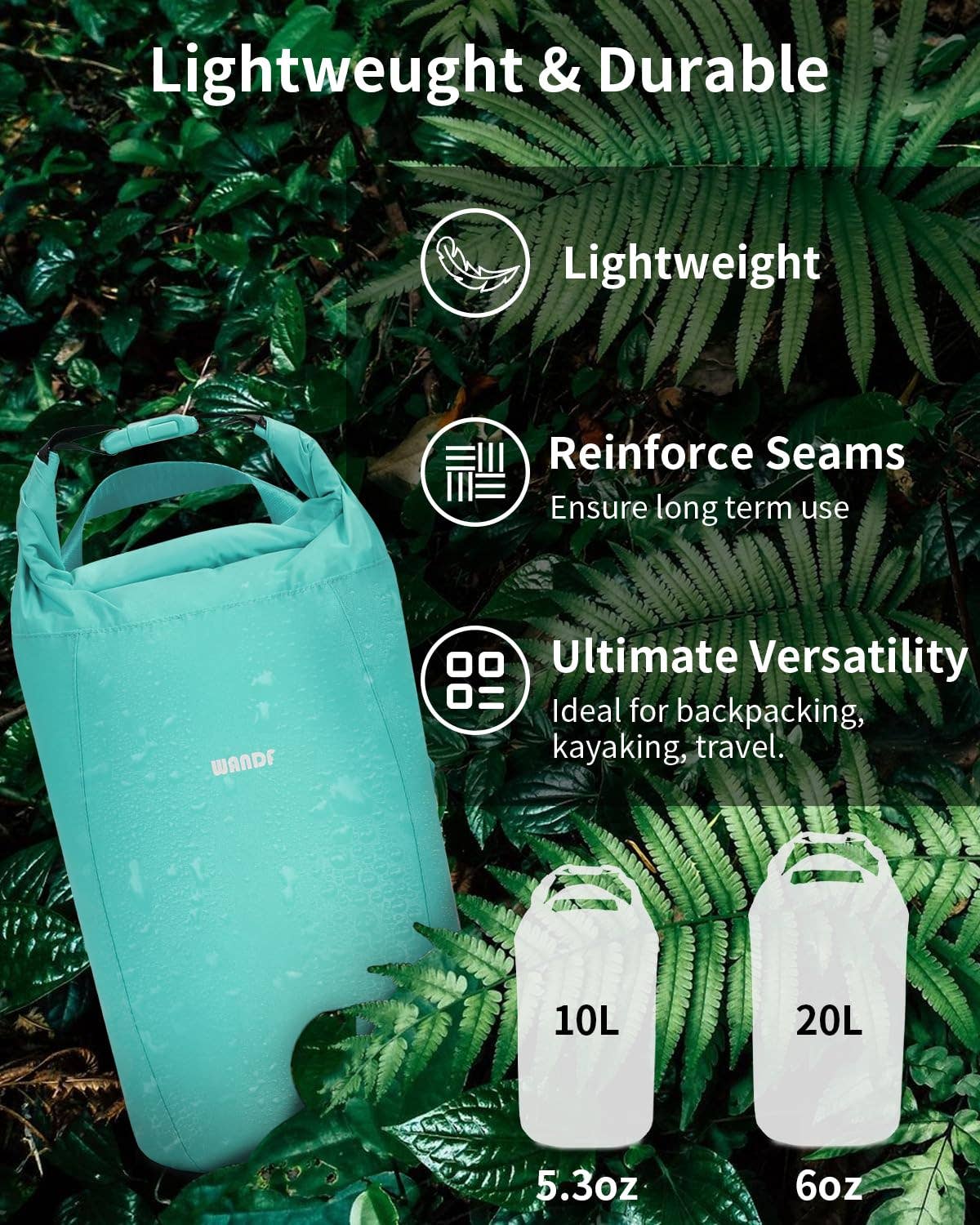 wandf – Großhandel Trockenbeutel – Kind & Baby – WANDF Ultraleichter Trockensack mit Rollverschluss14