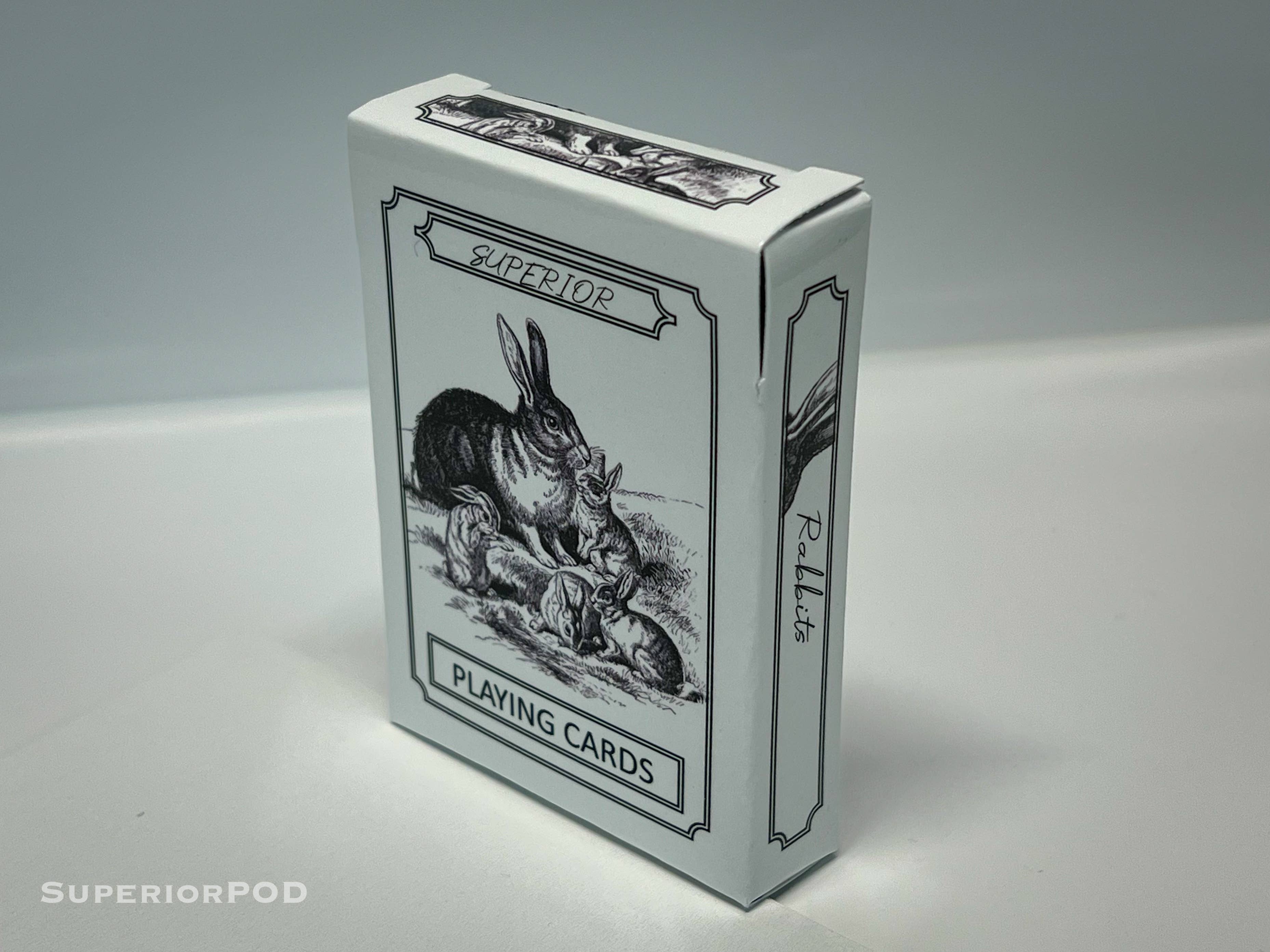 Superior Print on Demand - Vente Jeu de cartes - Cartes à jouer RABBITS, Jeu de cartes Bunny, Cartes de Pâques4