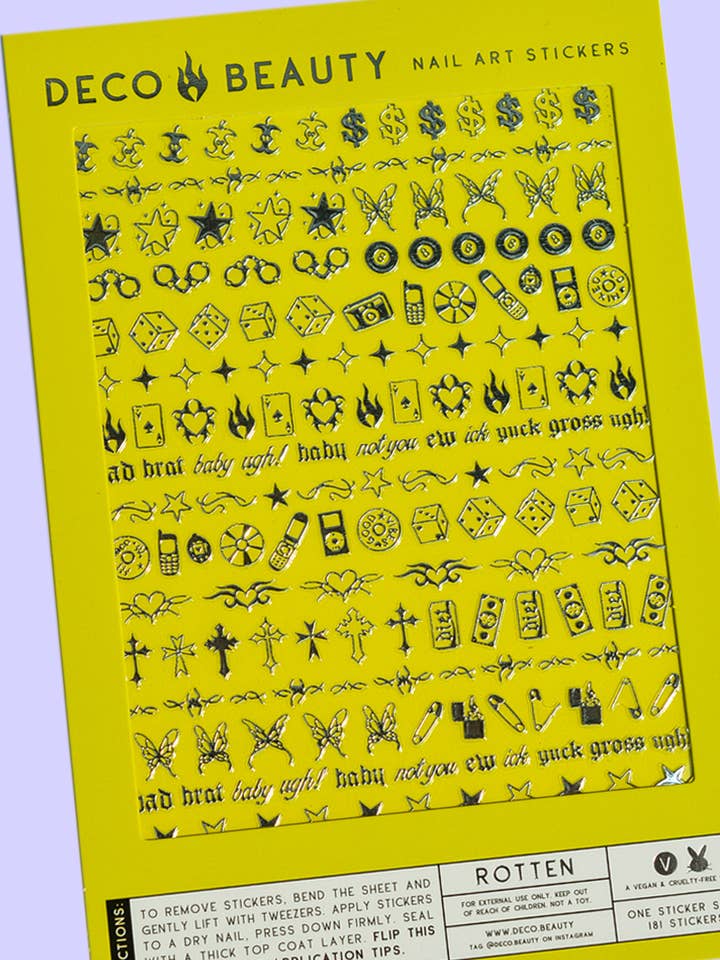 Nail Art Stickers - ROTTEN for wholesale by Deco Beauty
