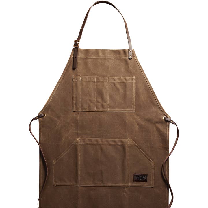 Tablier d'artisan en toile cirée, atelier et barbecue robuste pour la vente par Parrott Canvas Company