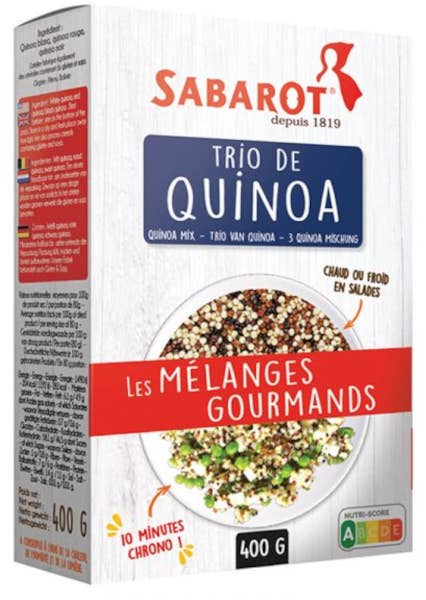 French Feast - Wholesale Puffed Rice Treat - Sabarot · Three quinoas