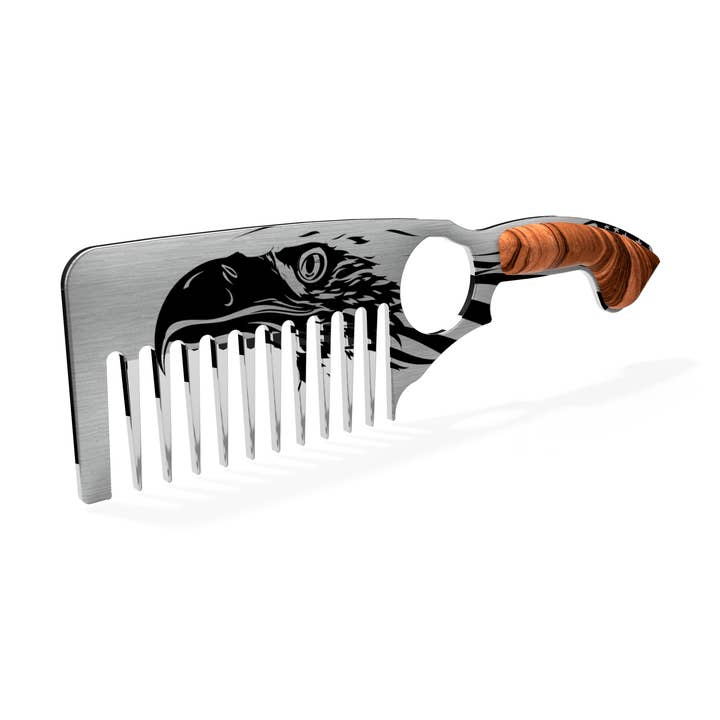 Eagle Beard Comb for wholesale by Hillman Reid