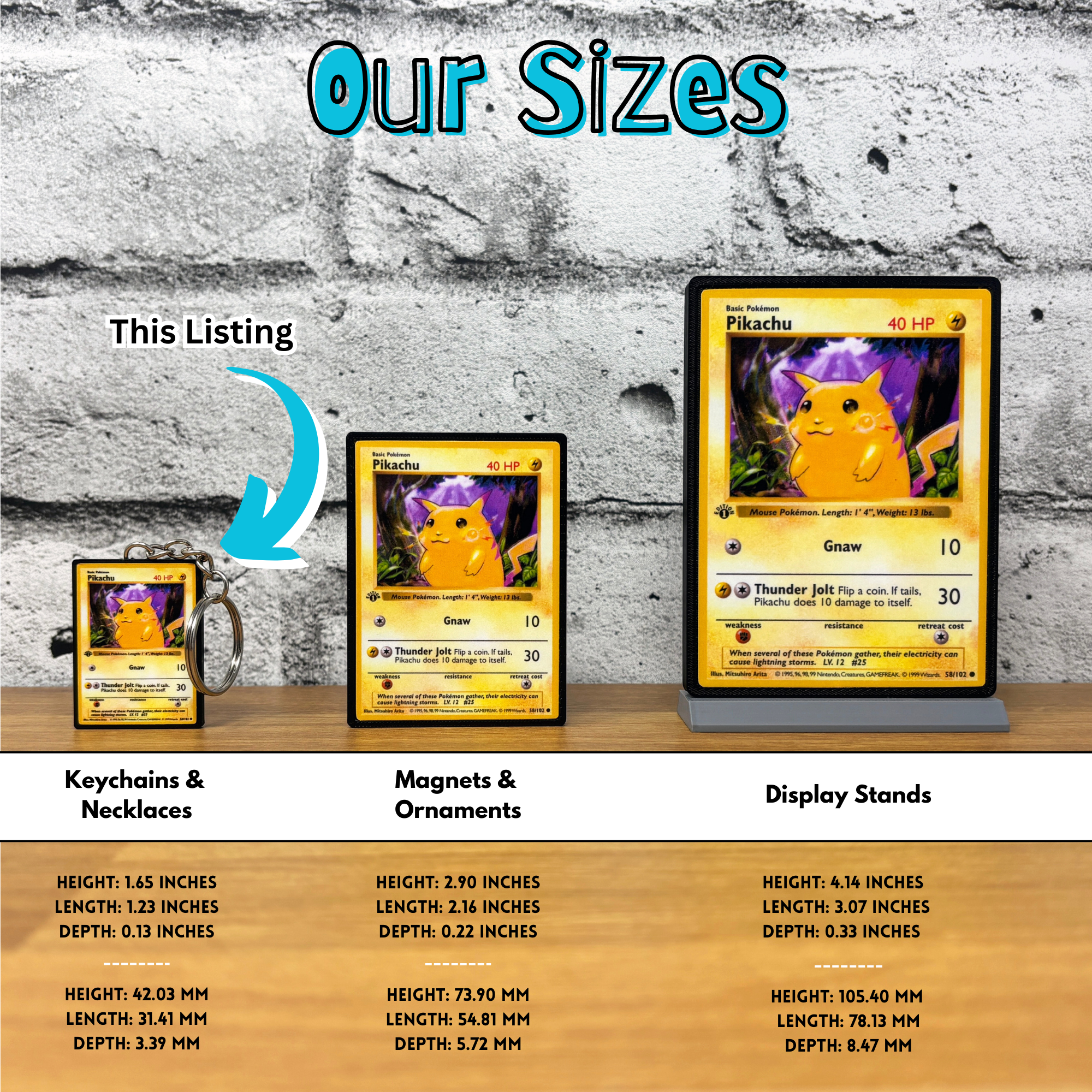 BitsyLabs – wholesale Nyckelring - Unisex – Pokemon-kortnyckelringar (1-50)9