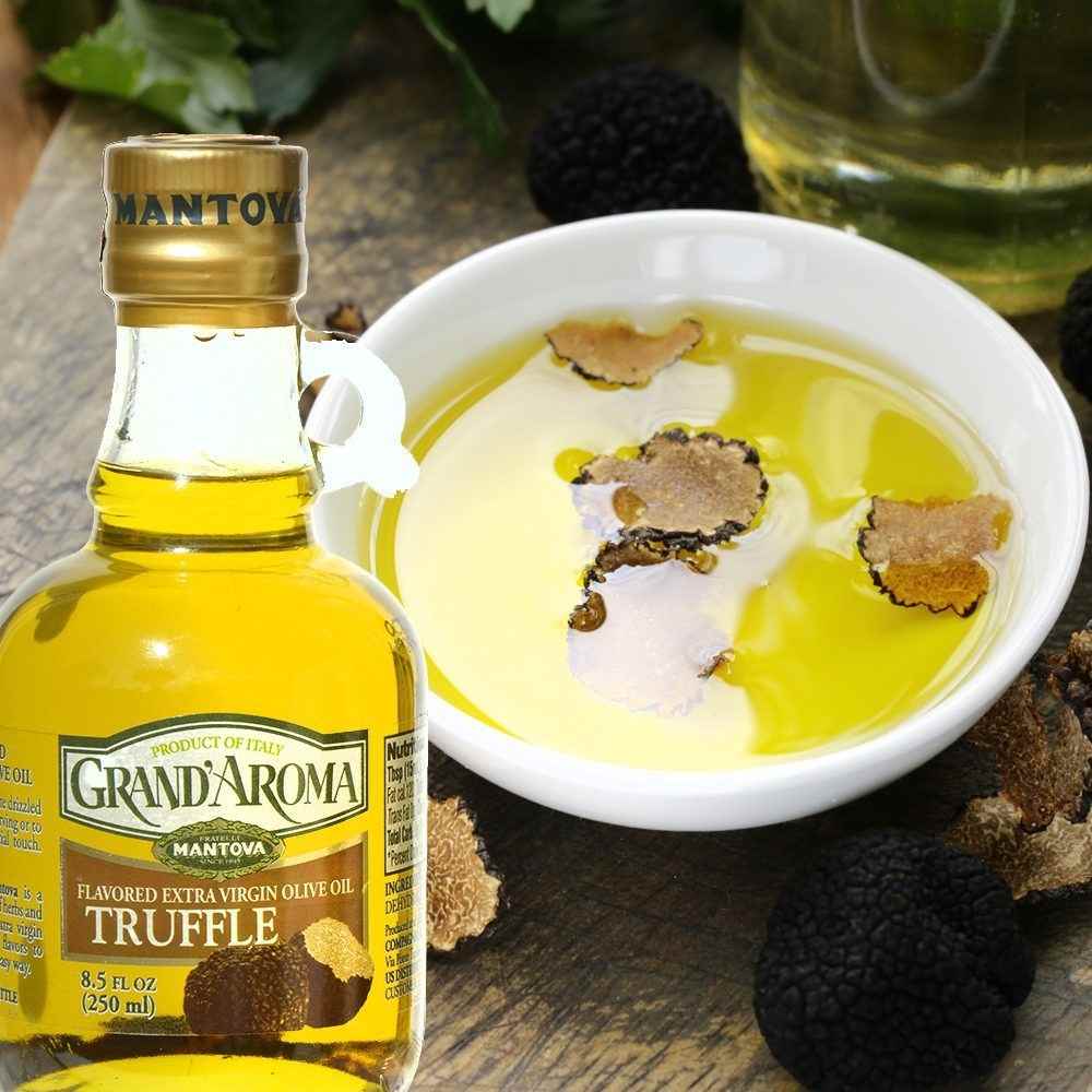 Fine Italian Food - Wholesale Olive Oil - Mantova Grand'Aroma Truffle Extra Virgin Olive Oil, 8.5 oz.4