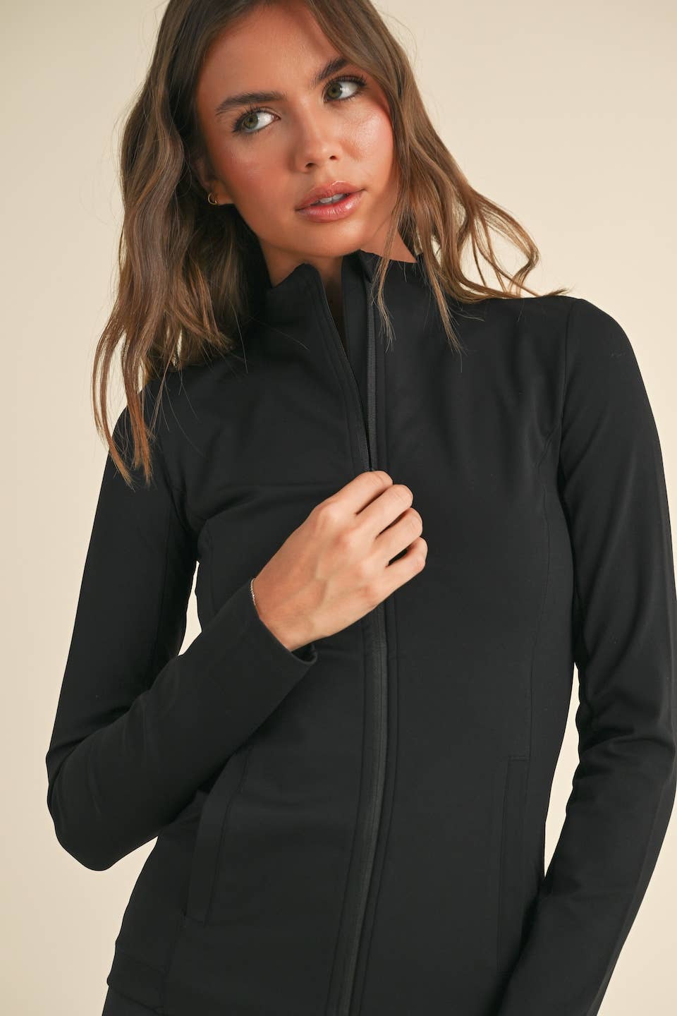 KIMBERLY C - Vendita all'ingrosso Giacca sportiva - Donna - Giacca aderente morbida come burro con tasche15