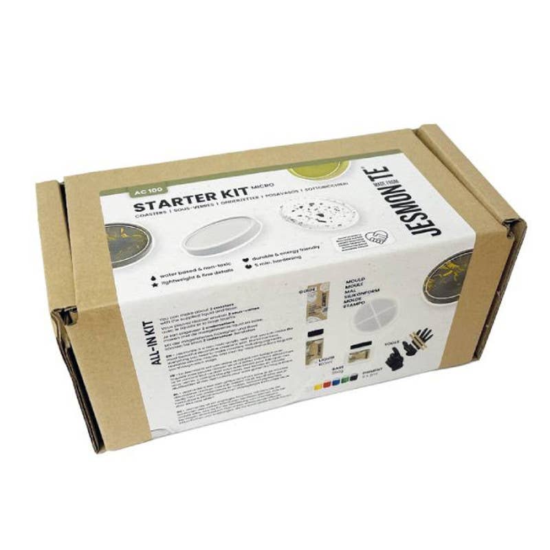 La Petite Épicerie - Wholesale DIY Craft Kit - Jesmonite AC100 Set - Coaster0