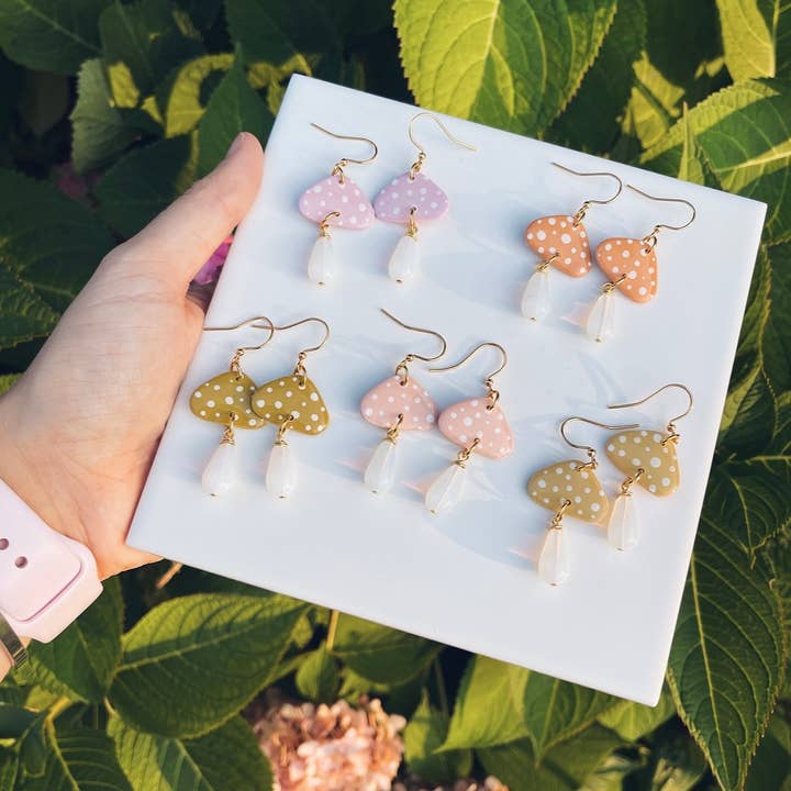 The Butterfly Effect - Wholesale Dangle Earrings - Shroomies0