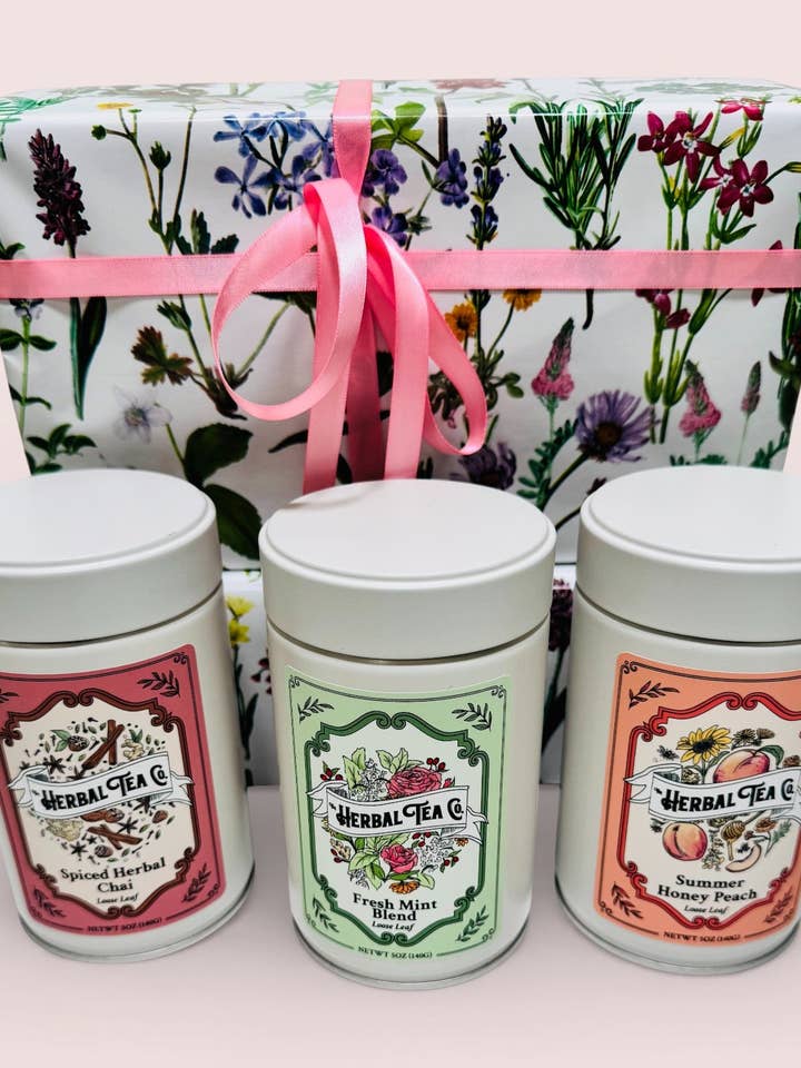 Geschenkbox mit Kräutertee im Legacy-Pack für den Großhandel von The Herbal Tea Co