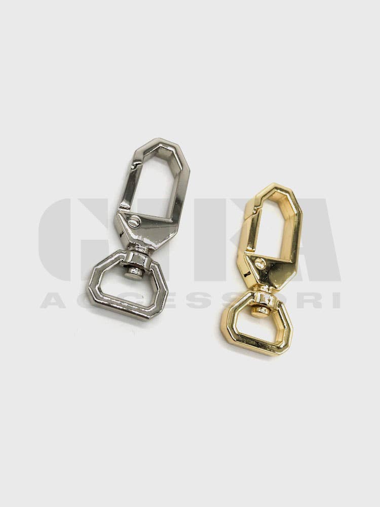 Gifa Accessori - Wholesale Clasp - Hexagonal carabiners 1.2 cm item 3001390
