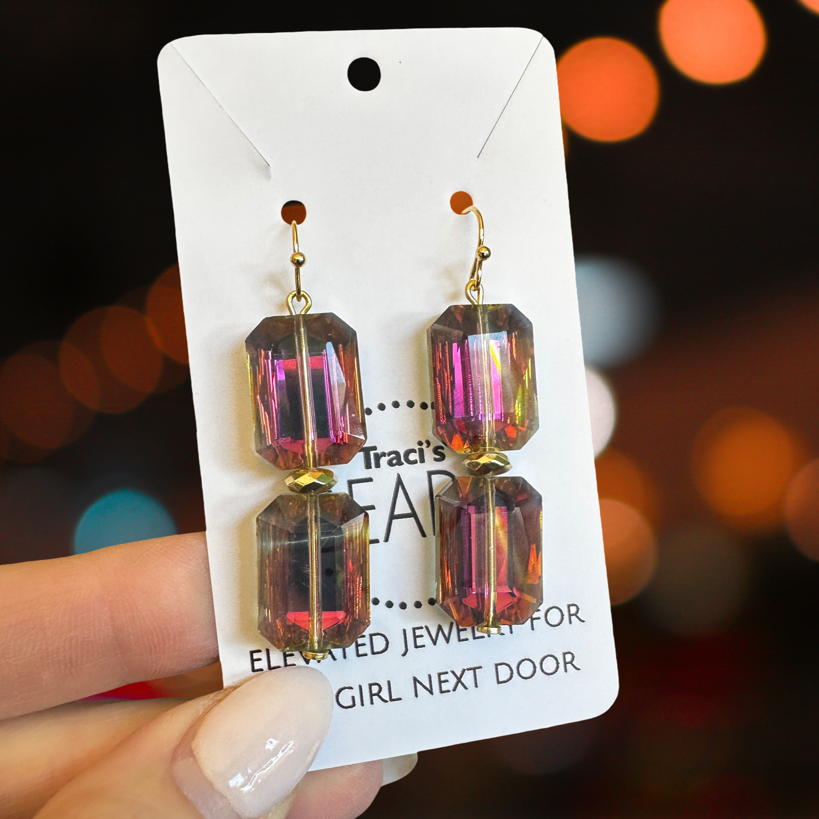 Traci's Beads - Wholesale Dangle Earrings - Cocktail Earrings - Jewel0