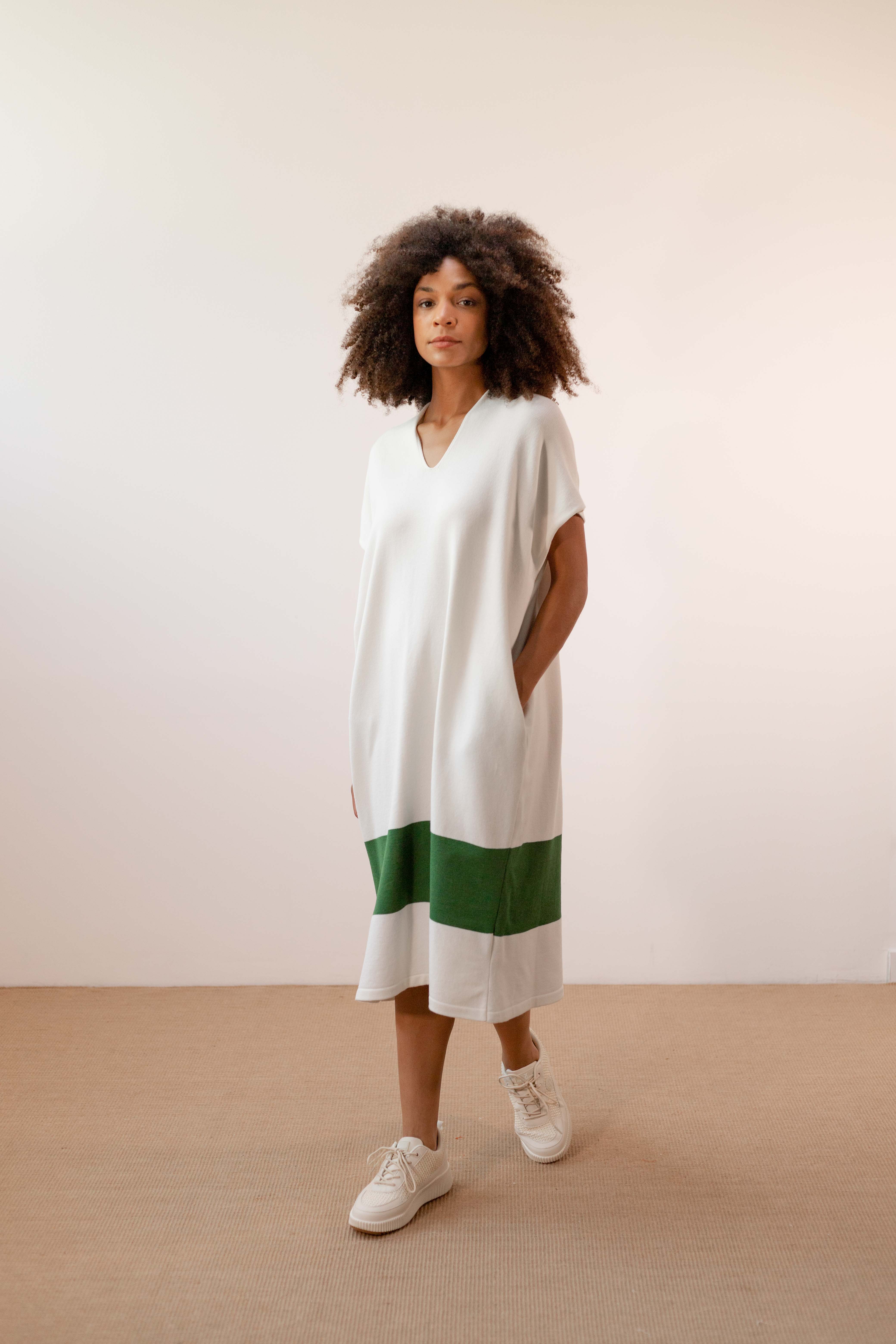 PAN Producto Básico - Wholesale Dress - Women's - Knitted midi dress3