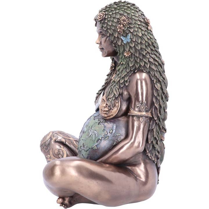 WONDER IMPORTS AUSTRALIA - Wholesale Decorative figurine - Ethereal Mother Earth Gaia Art Statue Bronze Figurine5