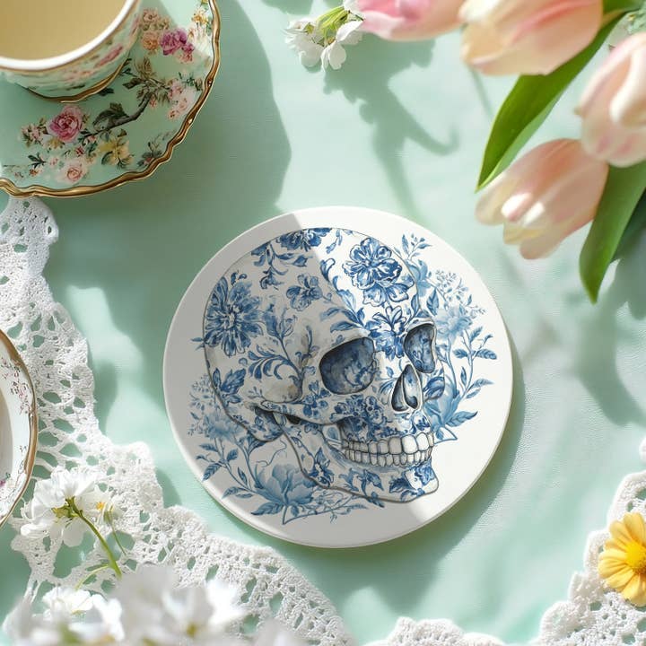 Gia Roma - Wholesale Coasters - Blue and White Chinoiserie Coasters | Elegant Kitchen Decor 118