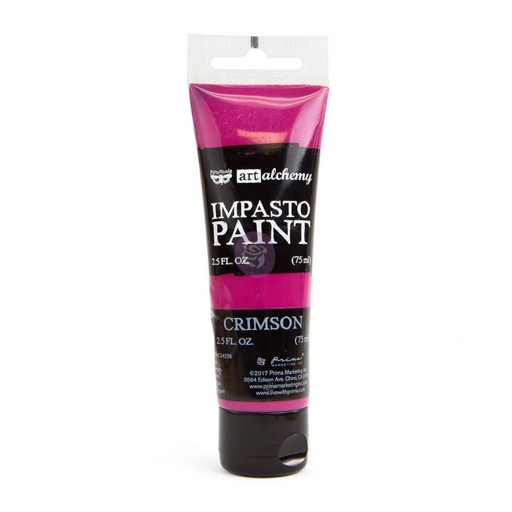 Art Alchemy Impasto Pintura Crimson 2.5 oz 655350964573 por atacado de Art Philosophy