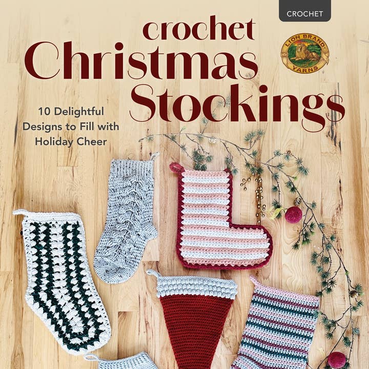 National Book Network - Wholesale Book - Adult - Crochet Christmas Stockings: 10 Delightful Designs