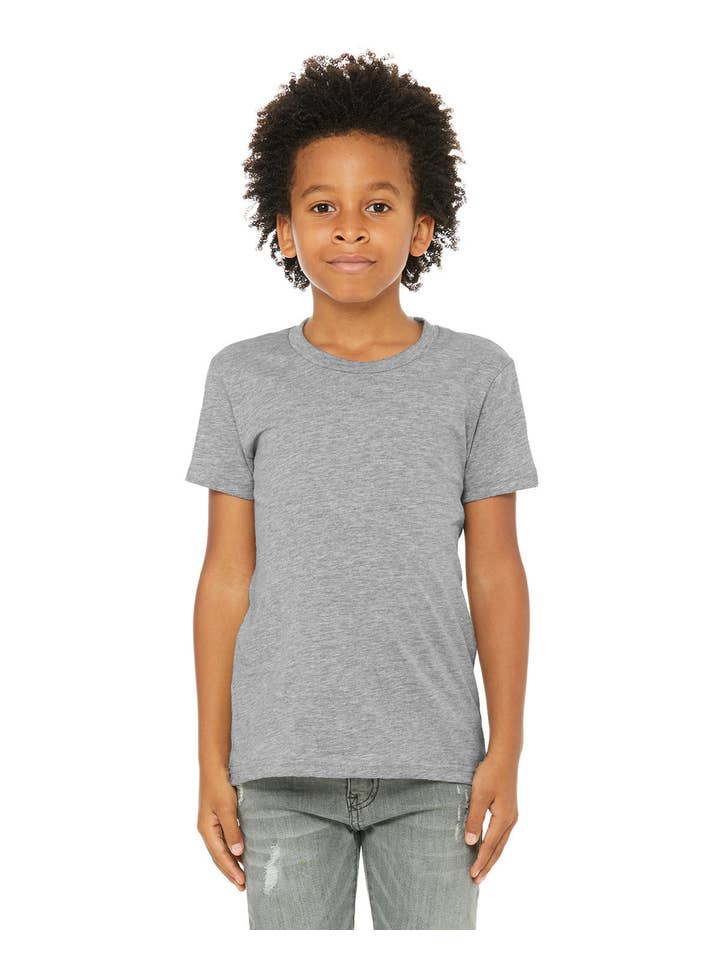 Total Apparel - Wholesale T-Shirt - Kids - Bella + Canvas 3001YCV - Youth CVC Jersey T-Shirt3