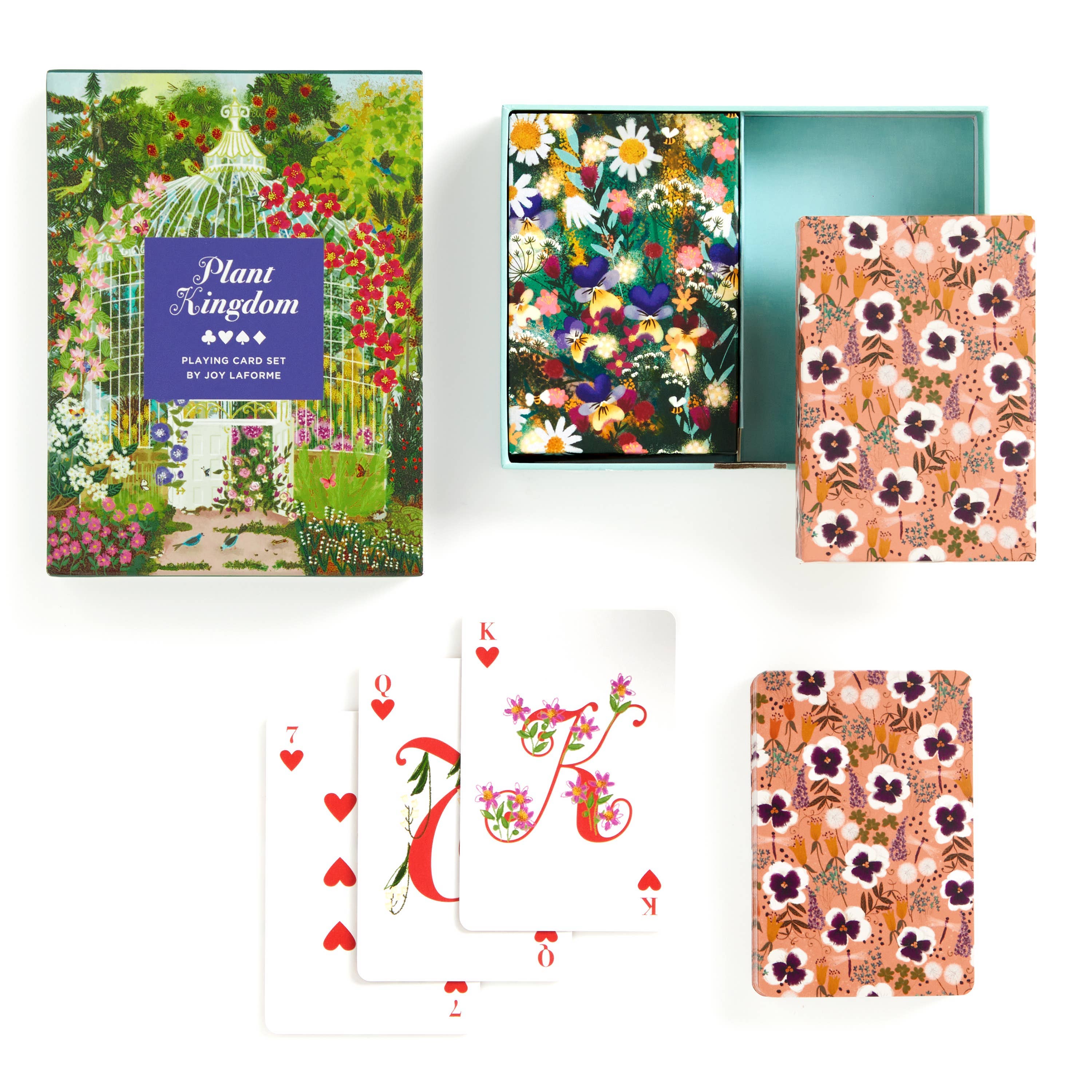 Chronicle Books - Wholesale Playing Cards - Joy Laforme Plant Kingdom Playing Card Set2