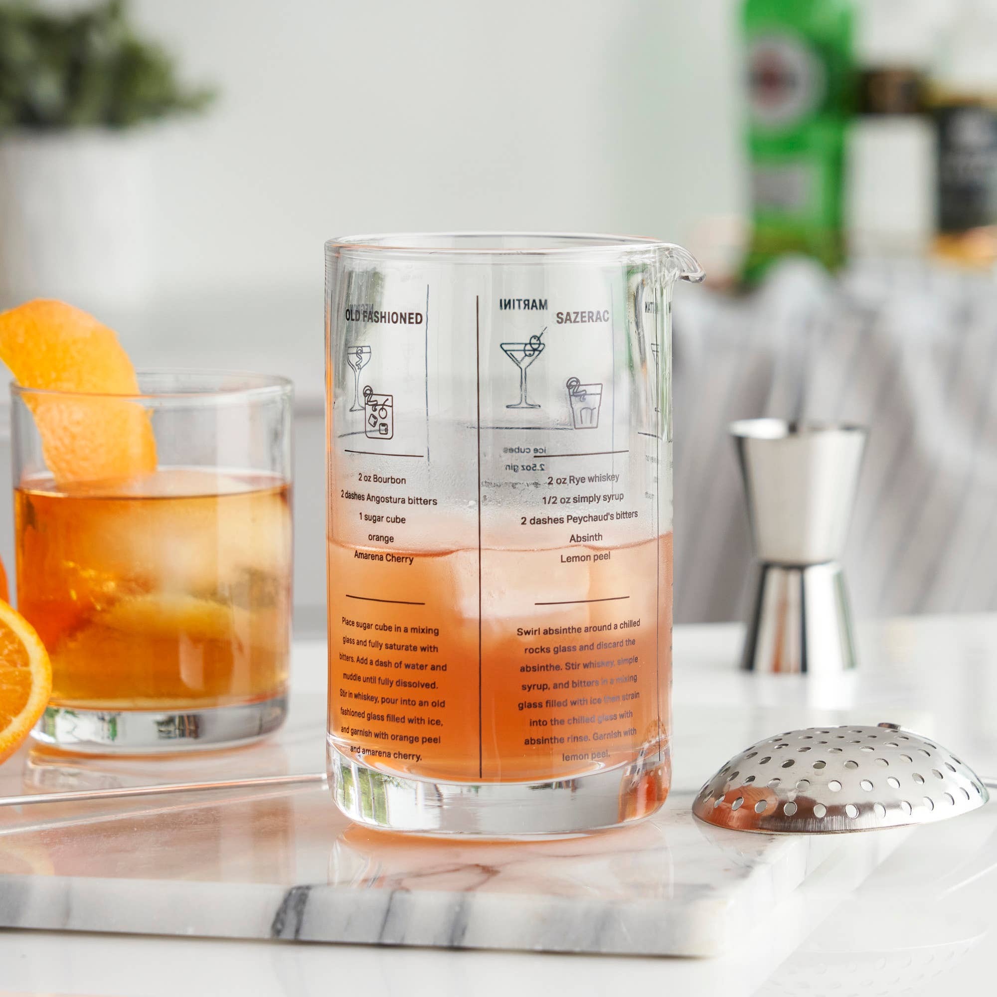 TRUE - Vente Shakers à cocktails - Verre à Mélange pour Recettes de Cocktails avec Base Lourde 17 oz3