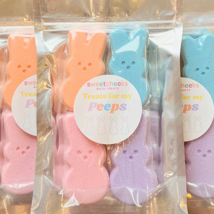 Treats for my Peeps Bath Bomb Pack for wholesale by SweetCheeks Bath Treats