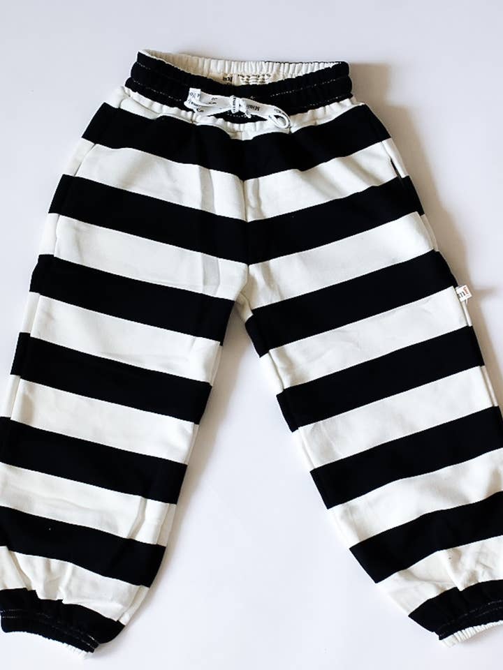 Minimalist Folk Co. - Wholesale Lounge-/joggingbroek - Kinderen - JOGGINGBROEK | GESTREEPT | KINDEREN