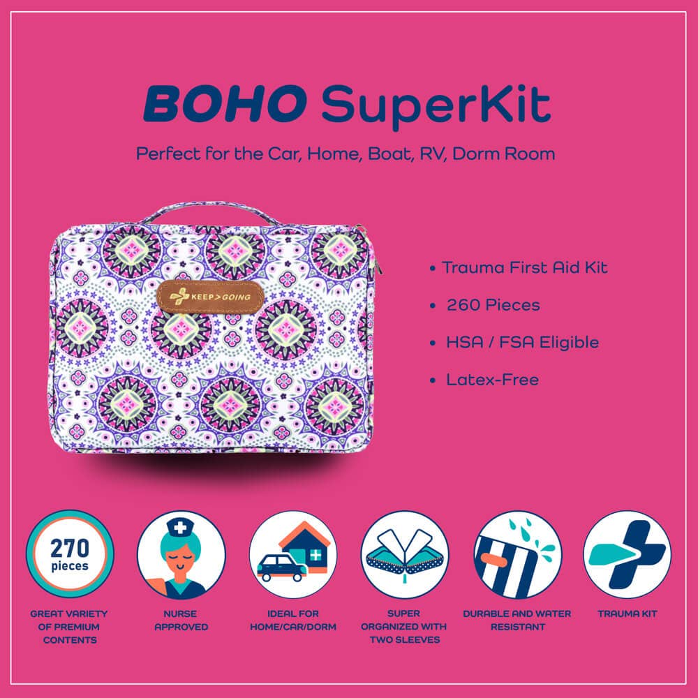 KEEP>GOING First Aid - Wholesale First Aid Kit - First Aid SuperKit (270 pcs)1