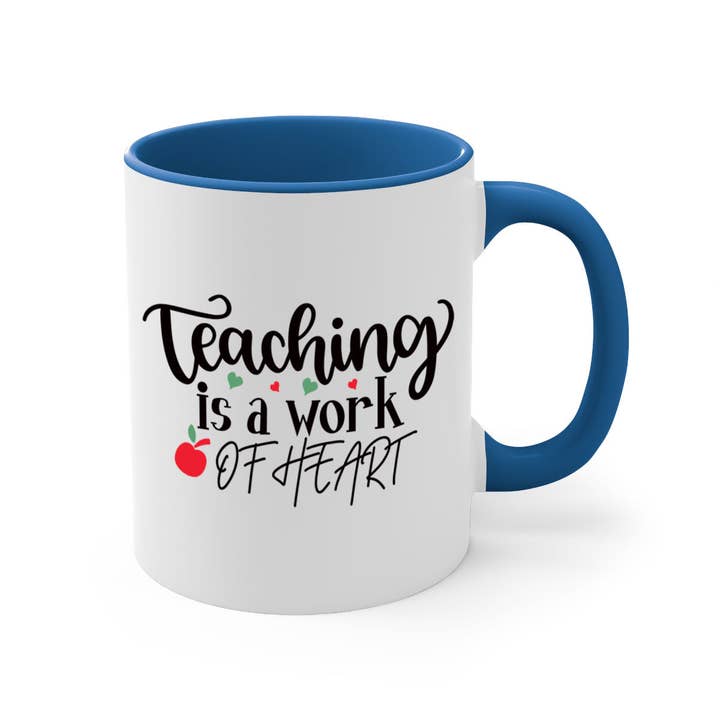 Mugs R Us - Wholesale Coffee Mug - teaching is a work of heart Style 130#- teacher-Mug / Coffee Cup18