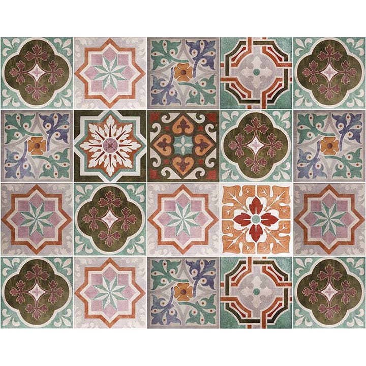 Vinyl tiles in roll Liliana for wholesale by Pinted