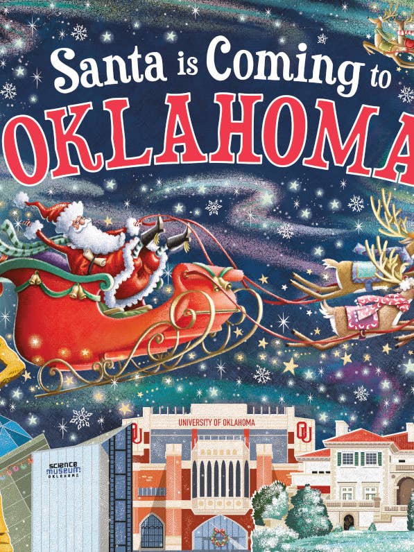 Santa Is Coming to Oklahoma for wholesale by Sourcebooks