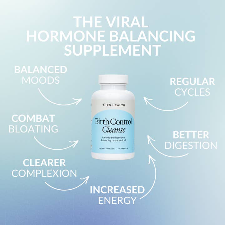 Turn Health - Wholesale Oral Supplement/Vitamin - Birth Control Cleanse3