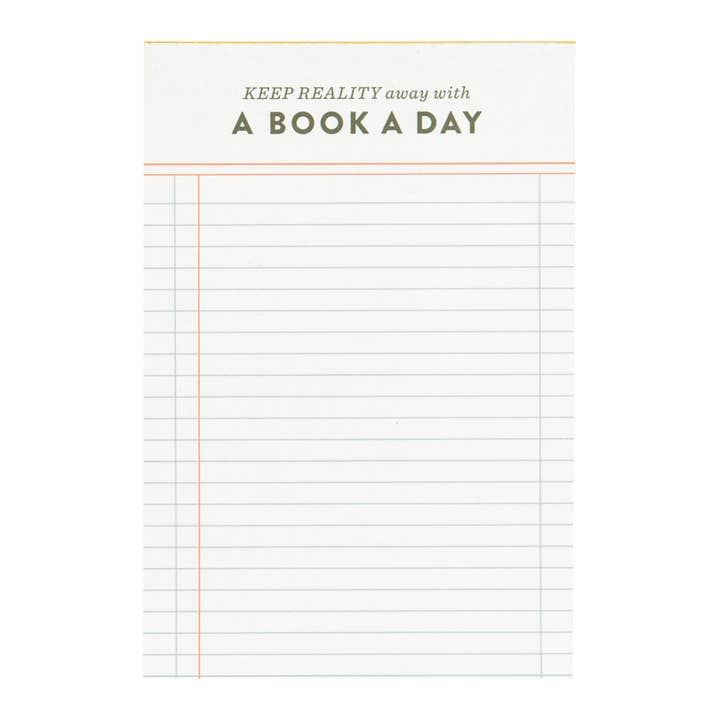 Un libro al día Bloc de notas 4x6 para venta al por mayor de Studio Calico