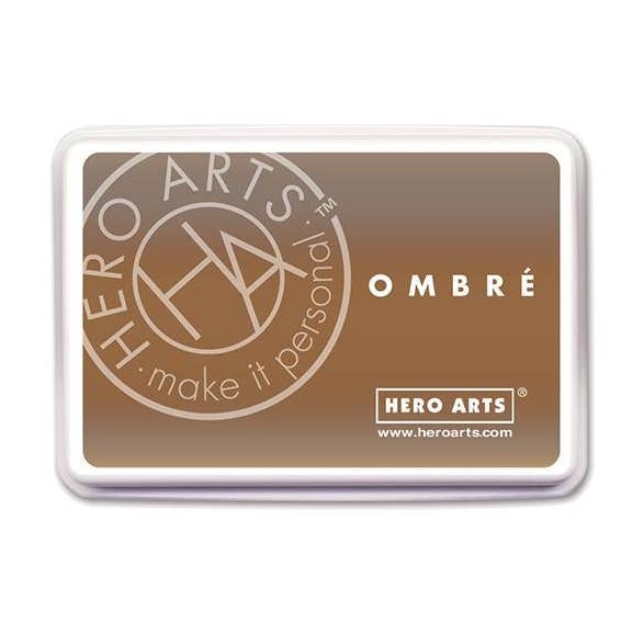 Hero Arts Soft Brown to Cup O' Joe Ombré Ink Pad for wholesale by Hero Arts + Spellbinders Wholesale
