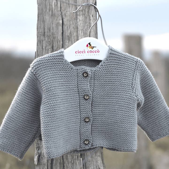 ciccì coccò e.K. - Wholesale Clothing Set - Baby - Merino-Set for Newborn Babies (Cardigan & Cap)13