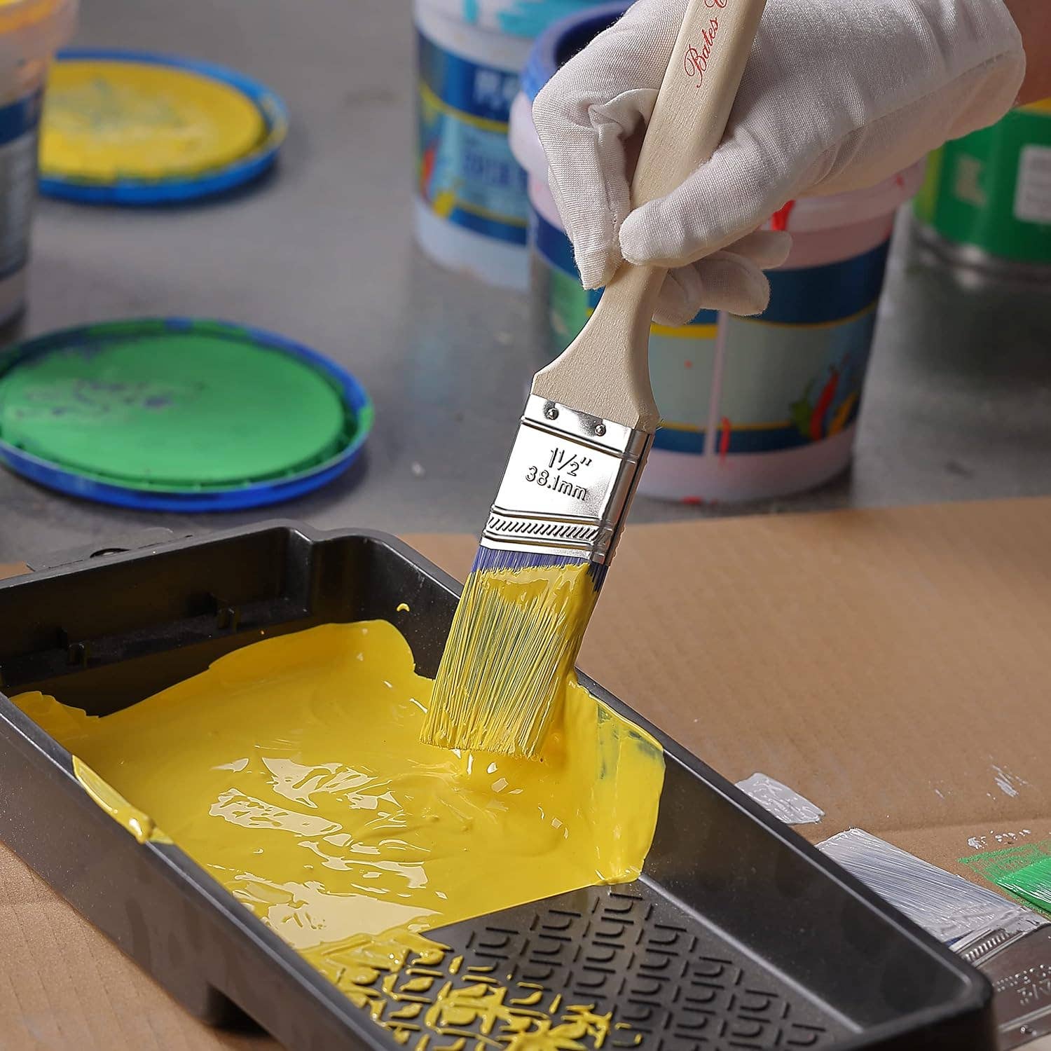 Bates Choice – Engroshandel Maling/vokspensel – Bates- Malerpensler, 5-pak7