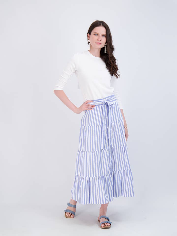 Hush.Shop - Venta al por mayor Jersey corto de punto - Mujer - Camiseta Básica de Cuello Redondo de Canalé 24/72