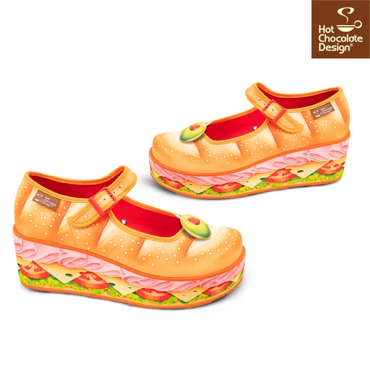 Popping Candy - Wholesale Platform heels – Women’s - Hot Chocolate Design Footlong Platforms4