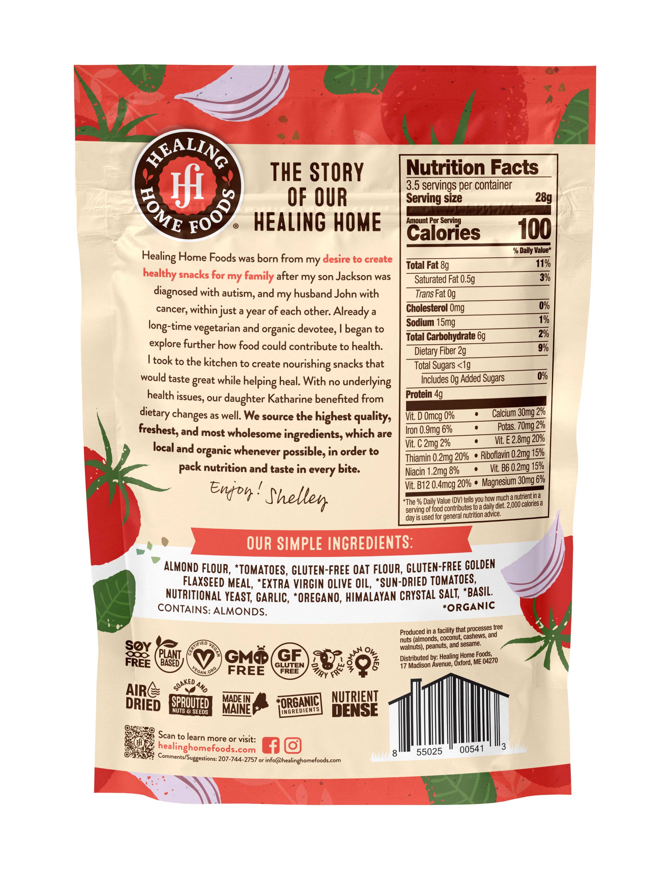 Healing Home Foods - Wholesale Crackers - Air-Dried Crackers Pizza Thins1